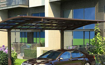 單邊式車棚