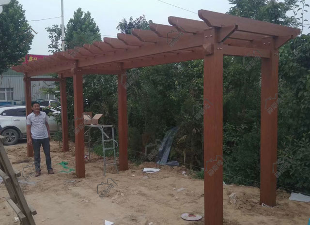 河南鄭州鋁合金葡萄架 陳先生