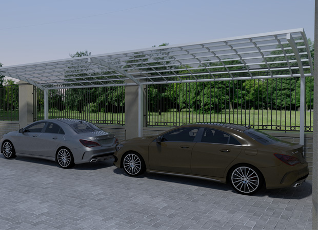 停車場(chǎng)車棚