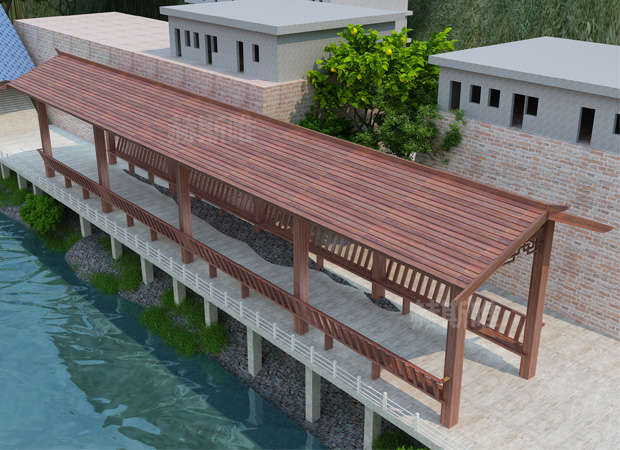 涼亭廊架 鋁合金